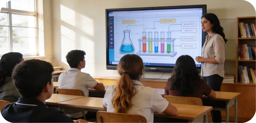 Smart Classes for classroom-based digital learning
